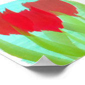 Poster Tulipes personnalisées (Coin)