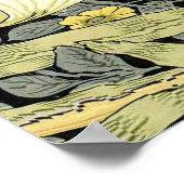 Poster Tulipes Pimpernel Art Botanique de William Morris (Coin)