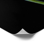 Poster Tulipes pourpres éthérées (Coin)