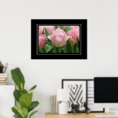 Poster Tulipes roses (Bureau à domicile)