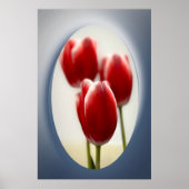 Poster Tulipes rouges (Devant)