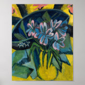 Poster Tulipes sans fil | Ernst Ludwig Kirchner (Devant)