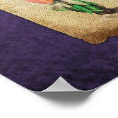 Poster Tulipomania Graph (purple) (Coin)