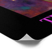 POSTER TULIPS ET FIREFLITS - IMPRIMER (Coin)