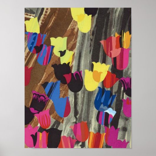 Poster Tulips Trt deco (Devant)