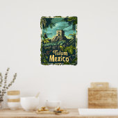 Poster Tulum Jungle (Cuisine)