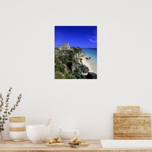 Poster Tulum, Mexique (Cuisine)