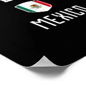Poster Tulum Mexique - Drapeau Mexicain Tulum Tee (Coin)