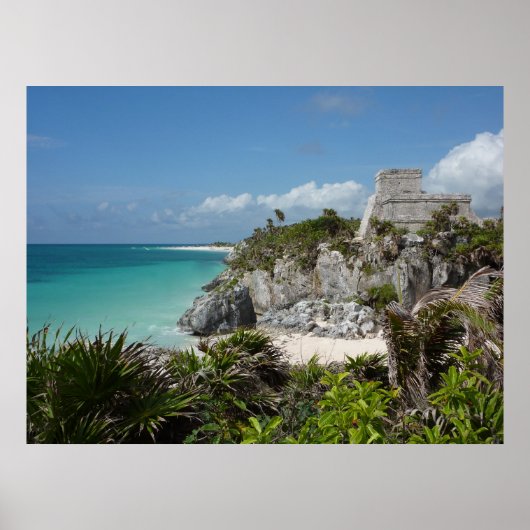 Poster Tulum, Mx (Devant)