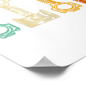 Poster Tuner Vintage mécanique rétro (Coin)