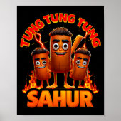 Poster Tung Tung Tung Sahur  (Devant)