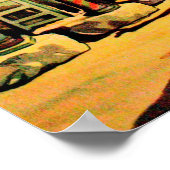 Poster Tunis, Tunisie, Mosquée Youssef Dey, centre-ville (Coin)