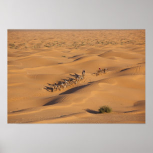 Poster Tunisie, Ksour Area, Ksar Ghilane, Grand Erg 4