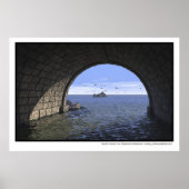 Poster tunnel aquatique (Devant)