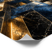 Poster Tunnel de Cube Infini (Coin)