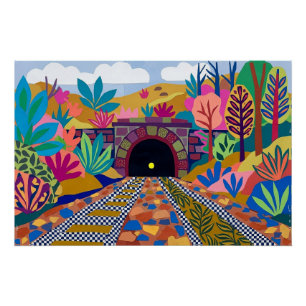 Poster Tunnel de Dixy, Sowerby Bridge