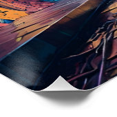 Poster Tunnel De Graffiti (Coin)