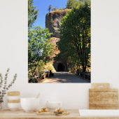 Poster Tunnel de la gorge d'Oneonta, Oregon (Cuisine)
