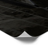 Poster Tunnel de la grotte sombre (Coin)