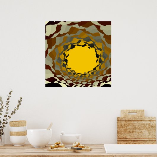 Poster Tunnel de lumière (Cuisine)