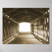 Poster Tunnel de lumière (Devant)