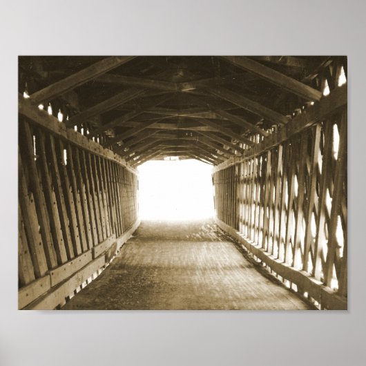 Poster Tunnel de lumière (Devant)