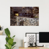 Poster Tunnel de montagne (Bureau à domicile)