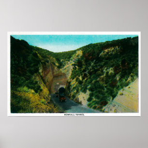 Poster Tunnel de Newhall sur l'itinéraire de Ridge