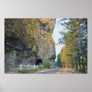 Poster Tunnel de Oneonta, Columbia River Highway, Oregon