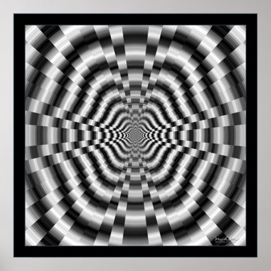 Poster Tunnel de vibration (Devant)