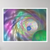 Poster Tunnel des couleurs (Devant)