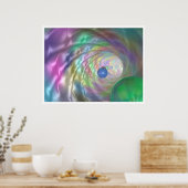 Poster Tunnel des couleurs (Cuisine)