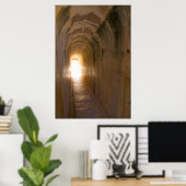 Poster Tunnel des ruines Didyma (Bureau à domicile)