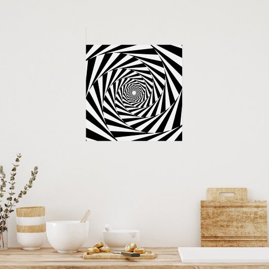 Poster Tunnel horaire (Cuisine)