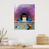 Poster Tunnel rose (Cuisine)