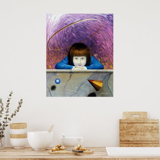 Poster Tunnel rose (Cuisine)