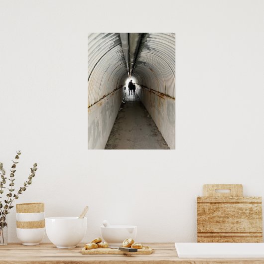 Poster Tunnel sale (Cuisine)