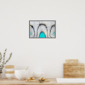 Poster Tunnel temporel glacial (Cuisine)