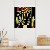 Poster Tunnelvision I Art Print (Pas de texte) (Cuisine)