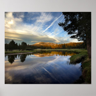 Poster Tuolumne Meadows - Yosemite - John Muir Trail