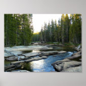 Poster Tuolumne river by campground, yosemite, CA (Devant)