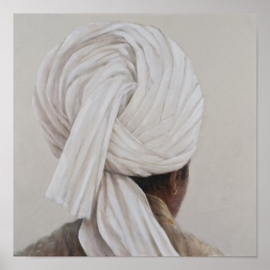 Poster Turban blanc 2014 (Devant)