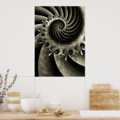 Poster Turbine (Cuisine)