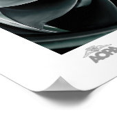 Poster Turbine bleue (Coin)