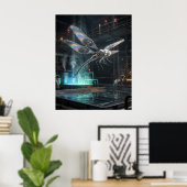 Poster Turbine Dragonfly Drift (Bureau à domicile)