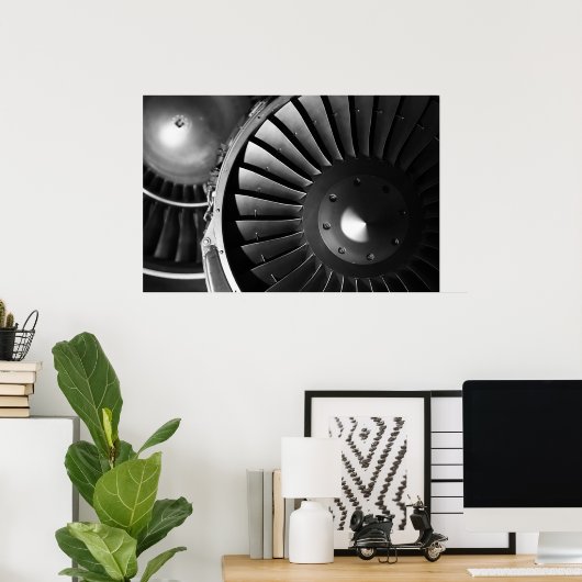 Poster Turbines (Bureau à domicile)