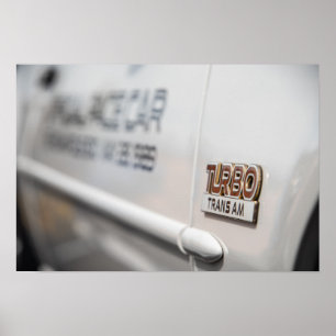 Poster Turbo Trans Am 1989