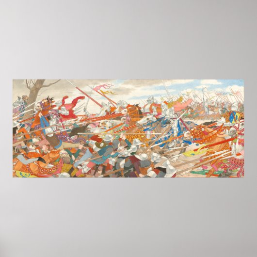 Poster Turbulence des conflits - Boutet de Monvel Art (Devant)