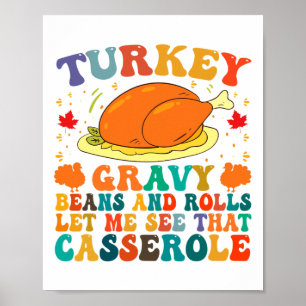 Poster Turc Gravé Fèves Et Roulettes Laissez-Moi Voir Cet