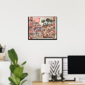 Poster Turcs et Maures Retrouvant leur terre (Bureau à domicile)